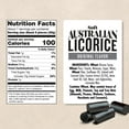 thumbnail image 3 of Darrell Lea Soft Australian Licorice, Non-GMO, No Palm Oil, Plant Based, No High Fructose Corn Syrup, Soft & Chewy, Made in Australia, Original Black, 7 OZ (Pack of 8), 3 of 6