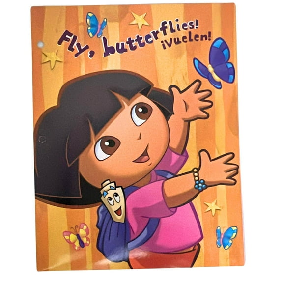 Dora Explorer 12"x9" Pocket File Folders: 1 Pack