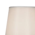 thumbnail image 2 of Lámpara de mesa Benzara 28 pulgadas con trípode LED acrílico cromado blanco, 2 of 5