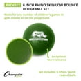 thumbnail image 2 of Champion Sport RXD6SET Dodge Ball Set  Rhino Skin  Assorted Colors  Six Balls per Set, 2 of 2