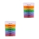 thumbnail image 1 of Injueey Weekly Pill Box Home Travel Organizer Storage Container Dispenser Colorful Holder Holding Organizers 7-day Multicolor 6*4*1.5 cm 2piezas, 1 of 6