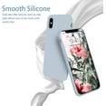 thumbnail image 2 of Liquid Silicone Gel Rubber Full Body Protection Shockproof Case for iPhone Xs/iPhone X，Anti-Scratch&Fingerprint Basic-Cases，Compatible with iPhone X/iPhone Xs 5.8 inch (2018), (Baby Blue), 2 of 14