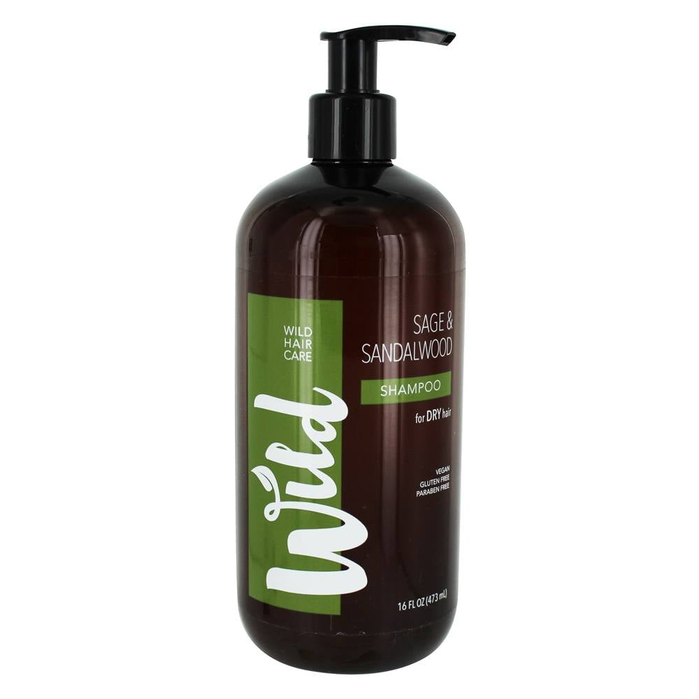 Wild - Shampoo for Dry Hair Sage & Sandalwood - 16 fl. oz