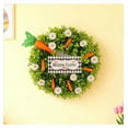 thumbnail image 5 of Tupukom Easter Wreath Easter Decor Clearance Front Door Wall Window Spring Easter Garland Holiday Decoration, 5 of 9