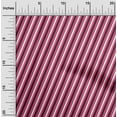 thumbnail image 1 of oneOone Cotton Cambric Fabric Diagonal Stripe Printed Craft Fabric BTY 56 Inches Wide, 1 of 4
