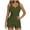 Army Green, variant on Youyipin Womens Swimsuits Round Neck Sexy Shorts Romper Jumpsuit Beach Vacation Clothes For Women