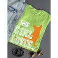 thumbnail image 3 of This Girl Loves Her Welsh Corgi T-Shirt Women -Image by Shutterstock, Female x-Large, 3 of 4