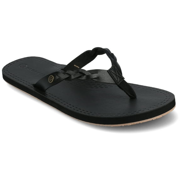 Journee Tomi Braided Comfort Slip-on Flip-flop Sandal