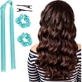 thumbnail image 2 of Rizadores sin calor con pinzas y diadema para cabello largo, set de rizadores sin calor para usar durante la noche., 2 of 5