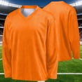 thumbnail image 2 of HOOMEUMY Boys School Sports V Neck Shirts Breathable Fabric Casual Sport Tops Daily Wear, 2 of 8