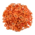 thumbnail image 2 of Etiquetas de oreja de ganado pre numeradas 100 piezas Sharpla naranja, 2 of 8