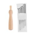 thumbnail image 4 of OUNONA Felting Needles Set 7Pcs With Wood Handle For Wool Felt Making Beginners, 4 of 4