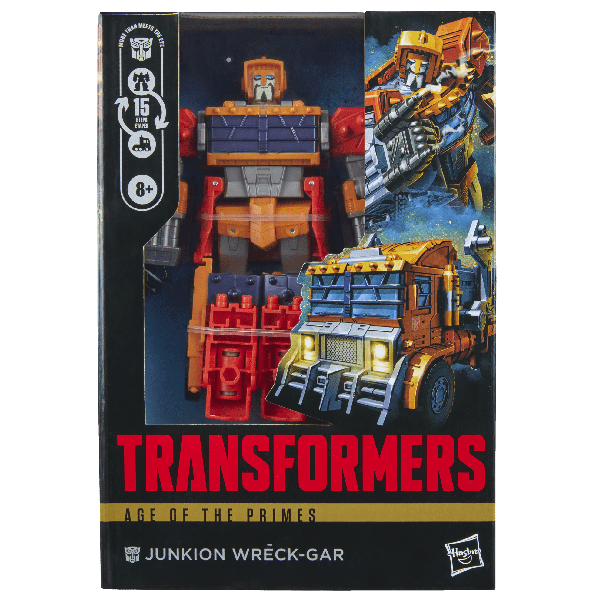 Transformers Toys Age of the Primes Junkion Wreck-Gar 7" Action Figure, 8+