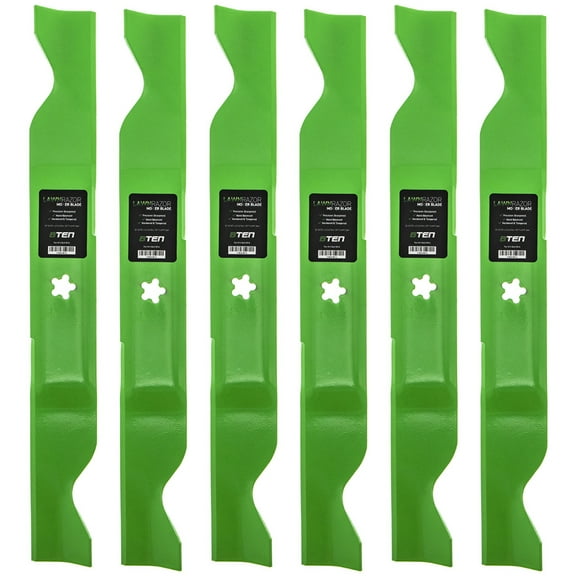 LawnRAZOR Notched Notched High Lift Blade 46 inch for AYP 561739 6 Pack 810-CBL2236D