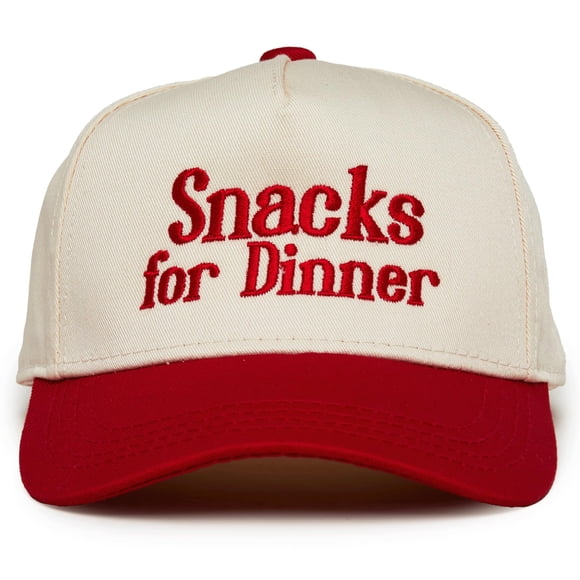 Gorra de béisbol Trucker Hat Funky Junque Snacks para cenar