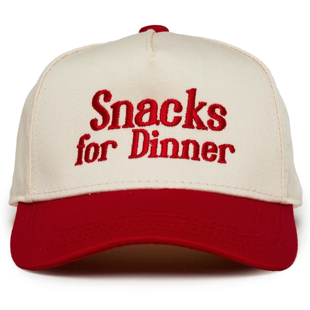 Gorra de béisbol Trucker Hat Funky Junque Snacks para cenar