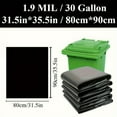 thumbnail image 6 of Heavy Duty Trash Bags 50/100 Count , 30-65 Gallon Capacity, Leak & Tear Resistant for Lawn, Leaf, Garage, Commercial Cleanup, 6 of 10