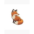 thumbnail image 6 of Ryan; Fox Portrait Plush Throw Pillow, Fur-Covered Style Decorative Cushion, Soft Home Accent, 6 of 6