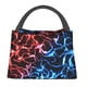 thumbnail image 1 of Disketp Red And Blue Lightning Bolsa Térmica Estampada, Bolsa Térmica Aislante para Almuerzo, Playa y Campamento, 1 of 6