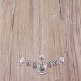 thumbnail image 6 of Kiplyki Women Bohemian Ethnic Style Vintage Carved Water Drop Tassel Chain Headdress, 6 of 8