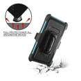 thumbnail image 2 of GoldCherry for Samsung Galaxy S21 Ultra Case,Heavy Duty High Impact Resistant Armor Holster Defender Case with Kickstand + Swivel Belt Clip Holster for Samsung Galaxy S21 Ultra 6.8 Inch(Blue), 2 of 7