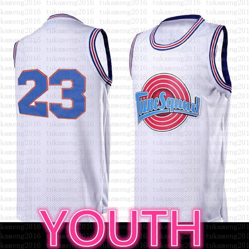  Youth Basketball Jersey 1 Bugs 10 Lola Space Movie