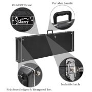High Grade Guitar Square Hard Case Flat Black