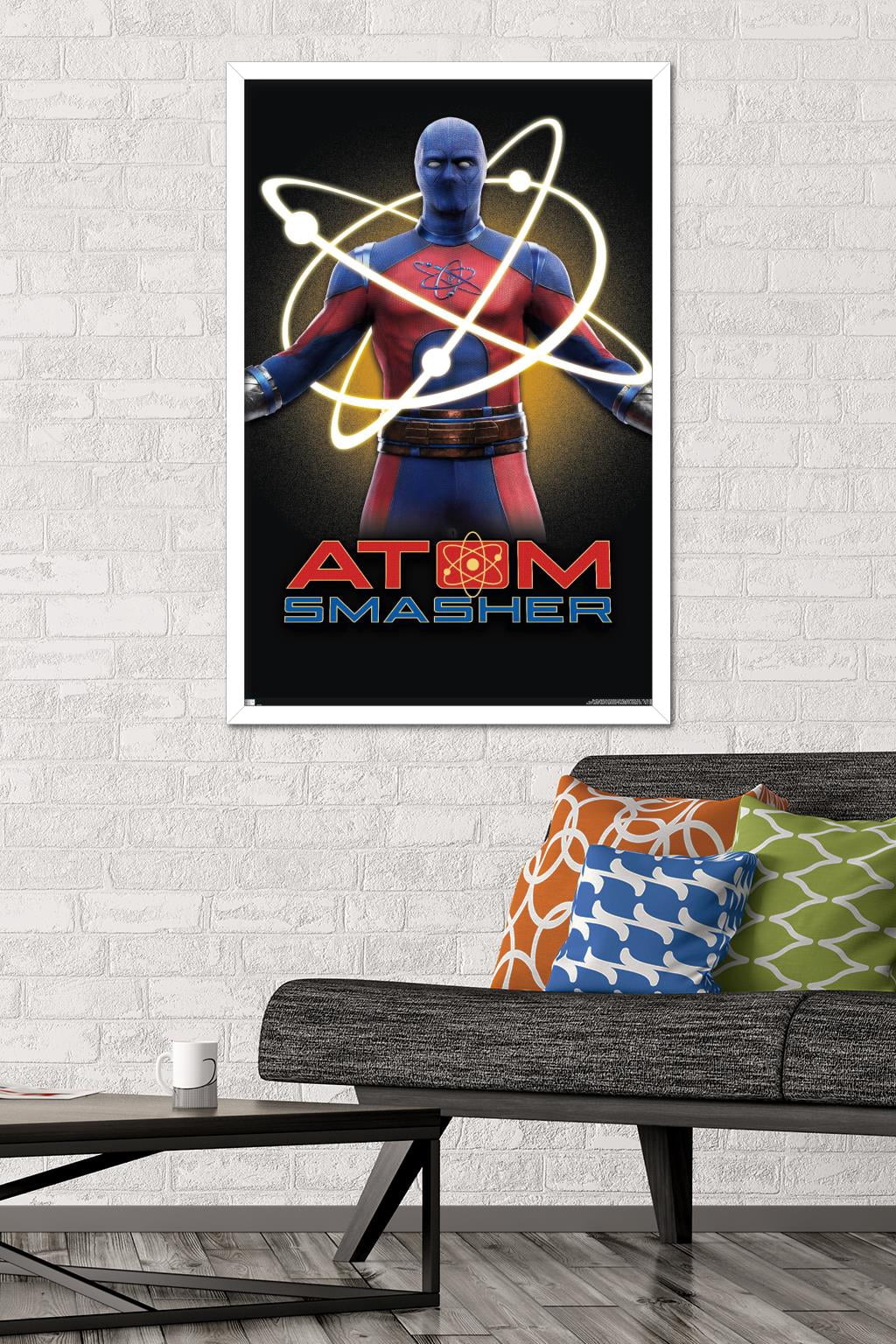 DC Comics Movie Black Adam - Atom Smasher Wall Poster, 22.375" x 34" Framed