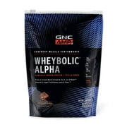 GNC AMP Wheybolic Alpha Whey Protein Powder - Chocolate Fudge, 9 Servings,