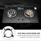 thumbnail image 2 of Shelf Bracket Gas Stove Pot Support Gas Cooktop Wok Ring Wok Pan Support Rack Range Pan Holder, 2 of 3