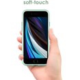 thumbnail image 4 of Silicone Case for iPhone SE 2nd Generation, iPhone 8 and iPhone 7, 4.7-Inch, Silky-Soft Touch Full-Body Protective Case, Shockproof Cover with Microfiber Lining (Seafoam), 4 of 7
