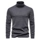 thumbnail image 1 of Camisa básica de cuello alto de cachemira CVC para hombre Uso versátil Diseño elegante Fácil de mantener, 1 of 6