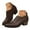 Brown, variant on Mostsola Ankle Boots for Women Slip on Dress Chelsea Boots Closed Toe Stacked Heel Booties