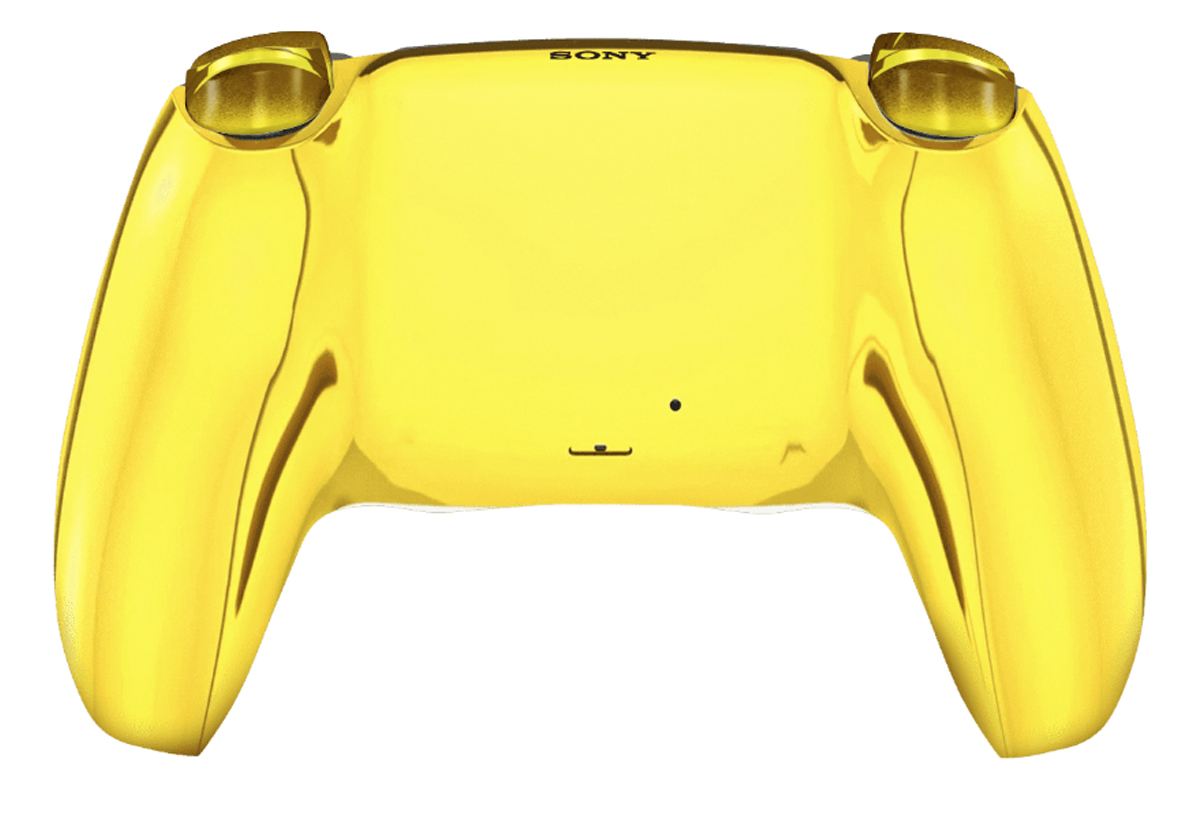 Gold Thunder" SMART Rapid Fire Custom Modded Controller compatible with PS5  COD FPS games more