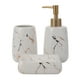 thumbnail image 1 of Dispensador de jabón decorativo de 3 piezas, vaso para cepillo de dientes, jabonera, accesorios de baño, 1 of 6
