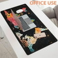 thumbnail image 5 of Retro Colorful World Map Gaming Mouse Pad,Large Non-Slip Thick Stitched Edge Mouse Mat for Home Office Gaming Keyboard Desk Pad (35.4 x 15.7 Inches), 5 of 6