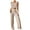 J01#Beige, variant on zfwon Women 2 Piece Outfits Sets Sleeveless Tank Tops and High Elastic Waisted Wide Leg Trousers Tracksuit Full Set Ladies Pjs Loungewear Sleepwear Homewear Co Ord Sets for Women Uk