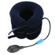 thumbnail image 4 of Collarín cervical inflable, transpirable, para uso doméstico, dispositivos de estiramiento del cuello, soporte de tracción, azul, tamaño medio, 4 of 15