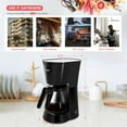 thumbnail image 4 of Caynel Black 5-Cups Programmable Coffee Machine With with Large Removable 25 oz Water Tank, 4 of 8