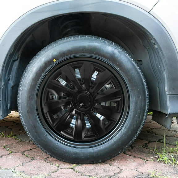 OUNONA Hubcaps For Car Accessories Wheel Covers Universal Auto Tire Rim Replacement For 14 Inch Wheels Cars Auto Accessories