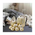 thumbnail image 5 of 8 calabazas artificiales de otoño surtidas shaofei doradas y blancas, 5 of 5