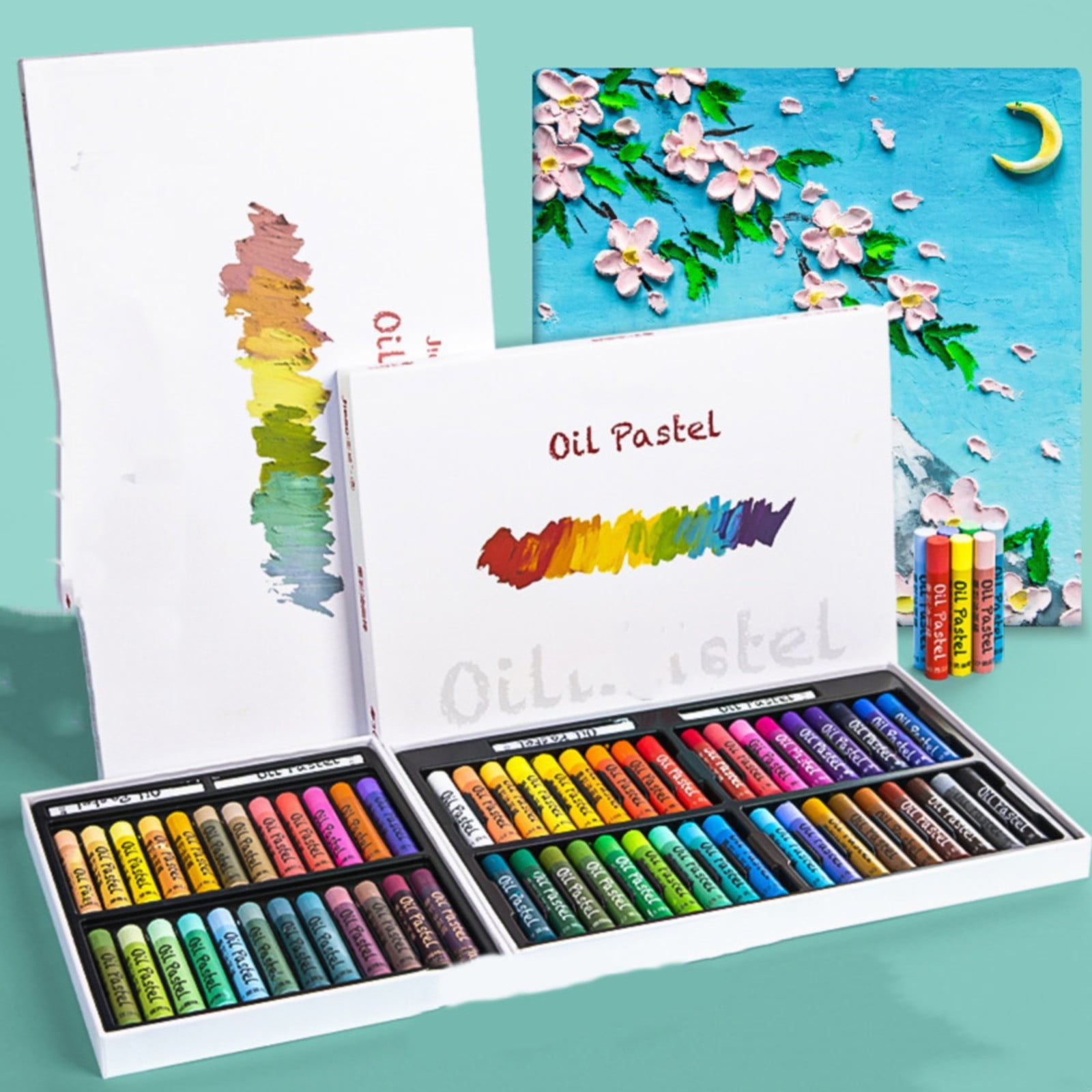 Metallic Oil Pastels Set of 12 Colors