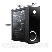 Prebuilt Gaming PC Desktop i5-10600KF, GTX 1070, 16GB RAM, 512GB SSD+1TB HDD, WiFi 6, BT5.4, Windows 11, RGB Lighting