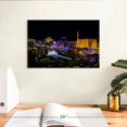 thumbnail image 3 of Elephant Stock Las Vegas Wall Art - City Canvas Canvas - 12" x 8", 3 of 8