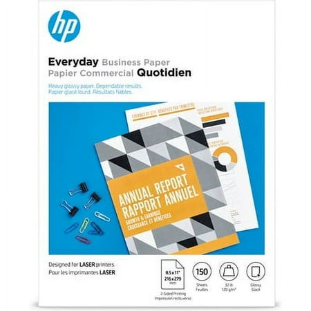 UPC: 0193424799619 | HP Everyday Laser Glossy FSC Paper 120 GSM-150 Sheet/Letter  8.5  x 11
