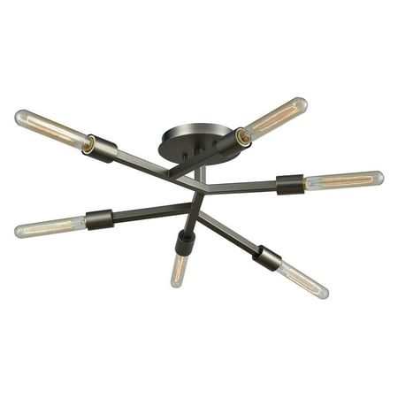 

ELK Lighting Freeform 11854/6 Semi Flush Mount Light