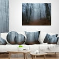 thumbnail image 4 of Designart Autumn Rainy Forest in Crimea - Landscape Photography Throw Pillow - 16x16, 4 of 5