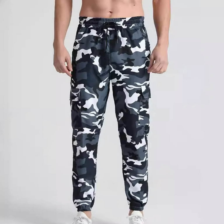 VBTAPA Mens Stretch Twill Cargo Pants Camo Casual Pants