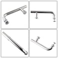 thumbnail image 3 of Poignée de Porte de Douche Barre 145mm Trou Tohole Finition en Acier Inoxydable Chromé, 3 of 9