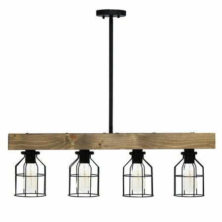 

Lalia Home 4 Light Farmhouse Beam Pendant